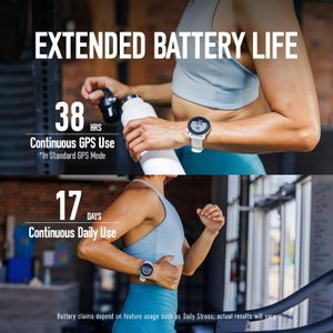 COROS PACE 3 GPS Sport Watch – Lightweight, 17-Day Battery, Black Silicone