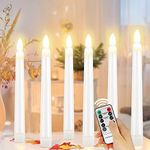 YAOBLUESEA LED Candles, 6 LED Batte