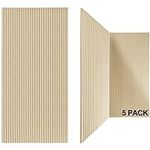 5 Pack Acoustic Panels,48x24x0.4 in