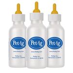 PetAg Nurser Bottle for Smaller Baby Animals - 2 oz. (3 Pack - 2 oz.)