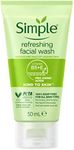 Simple Kind To Skin Facial Wash Gel Refreshing, 50ml