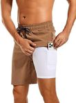 difficort Mens Swimming Trunks with