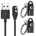 Charger Cable for AfterShokz Aeropex AS800 & Shokz OpenRun Pro & OpenRun & OpenRun Mini & OpenComm,USB Charger Cord with Type-C Adapter for AfterShokz Aeropex Bone Conduction Headphones Charging