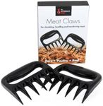 Alfresco Chef Meat Claws Meat Shredder for BBQ - Stainless Steel Bear Claws Pulled Pork Meat Shredder Shredding Forks BBQ Claws - Perfectly Shredded Meat - Pulled Pork Shredder Claw x 2 for Barbecue