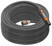 Gardena Liano Life Textile Hose 1/2 inch, 25m: Highly flexible textile garden hose, with PVC inner tube, no kinking, lightweight, weather-resistant (18455-20)