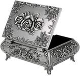 Hipiwe Vintage Metal Jewelry Box Sm