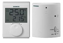 Siemens (RDH100) RDH100RF/SET Digital Wireless Room Thermostat & Receiver (Large Display Screen) - Hanicks