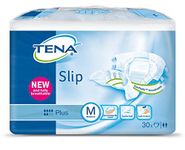 Tena Slip Plus Medium - Box of 90 All-in-one briefs (Packaging May Vary)