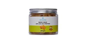 IBBANI Naturals BeesWax (100% Raw and Unrefined Bees wax) 100g FSSAI Approved Pure Honey Bee Wax | Beeswax Raw Organic for Skin