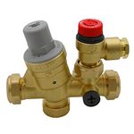 Caleffi - 22mm Inlet Control Multibloc Valve Group 533002CST