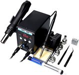 MeFix 8586 Soldering Station 2 in 1 Functions Electric Iron SMD Hot Air Rework Station