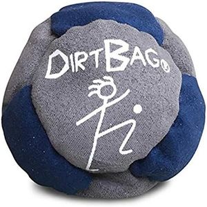 World Footbag Dirtbag Hacky Sack Footbag, Navy/Grey Pack of 1