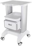 Professional Mobile Medical Trolley with Wheels and Drawers for Home Bedroom Salon Lab Hospital Dental Office Clinic