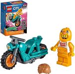 LEGO City Chicken Stunt Bike 60310 Building Kit; Fun Cool Toy for Kids (10 Pieces)