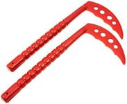 Proforce Plastic Kama - RED (13.5" long and 7" blade), Pack of 2