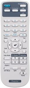 Replaced Remote Control fit for Epson Home Cinema Projector V11H980020 Home Cinema 880 VS260 EX3280 EB-992F EB-W51 EB-FH06 EB-982W EB-X51 EB-WO6 EB-972 EB-E10 EB-X06 EB-118 EB-E20 EB-E01 EB-W49