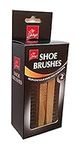 Jump Shoe Polishing Brushes 2 Pieces Pack Set, Black, NA