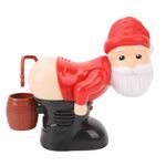 Santa Claus Fart Bubble Blower, Automatic Funny Santa Claus Bubble Machine with Lights, Music, Farting Santa Claus Bubbles Maker for Christams Gift Festival