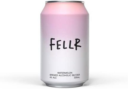 Fellr Watermelon Alcoholic Seltzer 330ml Cans 24 Pack