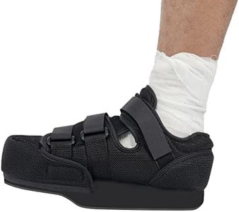 GHORTHOUD Forefoot Off-Loading Post Op Shoe Closed Toe Medical Walking Boot for Broken Toe Orthopedic Foot Brace for Post Bunion Hammertoe Surgery Brace 1 Pc (L)