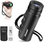 Astromania Upgraded 8x25 Waterproof Compact Monocular, Smaller Size Easier to Carry Around for Bird Watching Hunting Camping Hiking Sport Game Concerts