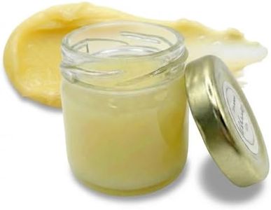 Travel Size Toiletries, Unscented, Natural Lotion, Body Moisturizer, Face Cream, No Petroleum Organic Castor & Jojoba Oil Aftershave Balm Beard Oil Diaper Rash Cream Tattoo Aftercare | Glass 1 oz