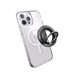 Magnetic Phone Ring Holder, 2-in-1 Phone Grip Holder Stand Compatible with iPhone 15 14 Plus 13 12, Pro, Pro Max, Mag Safe Accessories, Mobile Phone Back Holder, Mobile Grip