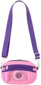 Beautyflier Kids Camera Case for VTech Kidizoom Duo /for Duo DX /for Duo Deluxe /for Twist /for Pix /for Pix Plus Selfie Creator Cam Crossbody Camera Bag for Kids with Adjustable Detachable Strap