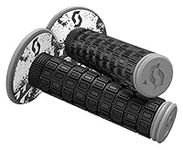 SCOTT 269305-1001 Mellow + Donut Motocross Grips, Black/Grey