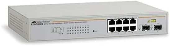 Allied Telesis 8-port 10/100/1000T 