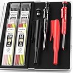 Nicpro 2Pack Carpenter Pencil with 