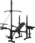 FINEX Olympic Weight Bench with Squ