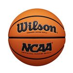 WILSON NCAA Evo NXT Indoor Game Basketball - Size 6-28.5",Orange