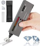 XUBX Diamond Pen, Diamond Thermal Conductivity, Diamond Identifier Test Hardness Diamond Hardness Tools Portable Electronic Diamond Tester 9v, Jewellery Diamond Selector, Use Of Batteries.