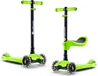 LaScoota 2-in-1 Kids Kick Scooter, 