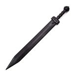 Roman Martial Arts Black Polypropylene Plastic "Gladius" Training sword - V4