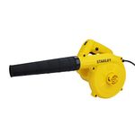 STANLEY STPT600 Blower for Clearing Away Dust Particles From Furniture, Cars, Windows & Other Rigid Surfaces, 600W Variable Speed, 1 Year Warranty (Yellow & Black)