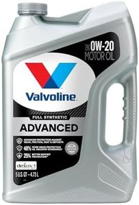 Valvoline 813460 SynPower SAE 0W-20 Full Synthetic Motor Oil - 5 Quart