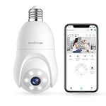 2K Light Bulb Security Camera 2.4GH