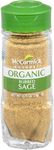 McCormick Gourmet Organic Rubbed Sage, 0.75 Oz