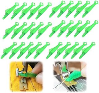 Fish Mouth Sewing Machine Needle Threader, 2024 New Automatic Needle Threader for Sewing Machine Fish Type Needle Threader, Quick Sewing Machine Loop Easy Selfthread Needle Threaders Tool (10PCS)