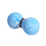 FITZELAR Double Lacrosse Massage Ball for Myofascial Release, SGS Certification, Massage Deep Tissue for Waist Back Feet, Trigger Point Therapy, Muscle Knots, Peanut Massage Ball for Muscle Pain