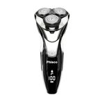 Phisco RMS8112-QuietPlus Men's Rechargeable Electric Razor - Cordless Wet & Dry Shaver with Precision Trimmer and Ultra-Quiet Operation