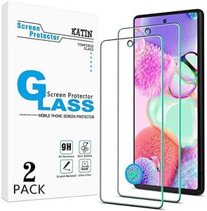 KATIN [2-Pack] Designed for Google Pixel 6 Tempered Glass Screen Protector, Easy to Install, Support Fingerprint Unlock, Anti Scratch