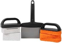 Blackstone 5060 Professional 8-Piece Griddle Cleaning Kit, Stainless Steel, Black