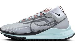 Nike Pegasus Trail 4 Gore-TEX Women's Waterproof Trail Running Shoes (DJ7929-005, Light Smoke Grey/Glacier Blue/Football Grey/Black) Size 12, Lt Smoke Grey Black Glacier Blue, 12