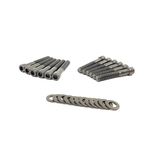 JBKE SBF Intake Manifold Bolt Kit bolts Compatible with Ford Small Block V8 Engines 260 289 302 5.0L Mustang EFI, LYH-AD225IM