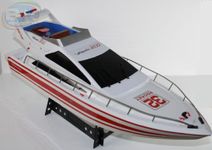 RC Speed Boat Atlantic Jacht X2 Racing Boat Remote Control Transmitter Ship RTR