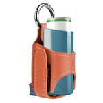 Beautyflier Asthma Inhaler Holder PU Leather Travel Handy Holder for Adults and Kids, Inhaler Not Included