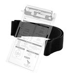 Destination Departure Replacement Strap Universal 1.5" Width Elastic Strap VFR IFR Kneepad Gear Private Instrument Commercial Plane Aviation Checklist Notepad Board Accessories Crew Flight Kit Strap